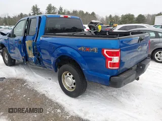 2018 Ford F-150 XL with VIN 1FTEX1EBXJKF17443, listed as a IAAI auction lot 41448484 with 132,118 mi miles and . Bid and sale history available at DreamBid. Image 3.