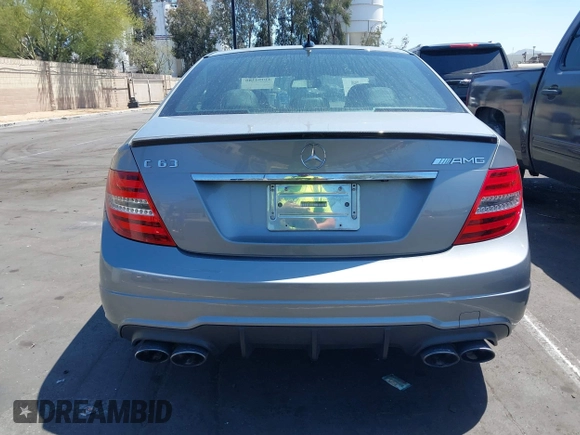 2012 Mercedes-Benz C 63 AMG with VIN WDDGF7HB2CA733599, listed as a IAAI auction lot 42094388 with 81,287 mi miles and . Bid and sale history available at carsss.com. Image 12.