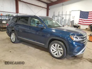 2021 Volkswagen Atlas SEL with VIN 1V2BP2CAXMC588304, listed as a Copart auction lot 53980394 with 41,743 mi miles and . Bid and sale history available at DreamBid. Image 4.
