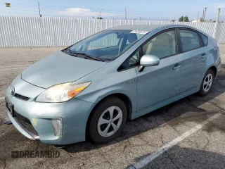 2013 Toyota Prius One z VIN JTDKN3DU3D5605261, wystawiony jako Copart lot #61089615 z przebiegiem 163 216 mil mil oraz Czysty tytuł • Clean title. Historia ofert i sprzedaży dostępna na DreamBid. Obrazek 1.