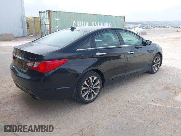 2013 Hyundai Sonata Limited with VIN 5NPEC4AB4DH577823, listed as a IAAI auction lot 41913061 with 186,376 mi miles and . Bid and sale history available at DreamBid. Image 4.