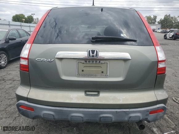 2007 Honda CR-V EX-L with VIN JHLRE38767C076961, listed as a Copart auction lot 54905515 with 138,861 mi miles and Clean Title. Bid and sale history available at carsss.com. Image 6.