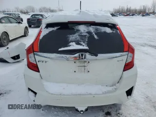 2015 Honda Fit EX-L with VIN 3HGGK5H88FM110768, listed as a Copart auction lot 44679955 with 165,202 mi miles and Salvage Title. Bid and sale history available at carsss.com. Image 6.