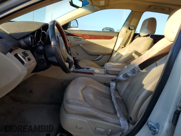 2010 Cadillac CTS Premium с VIN 1G6DP5EV2A0149965, выставлен на аукционе Copart как лот 83218894 с пробегом Не указан миль и Чистый • Clean title. История ставок и продаж доступна на DreamBid. Изображение 7.