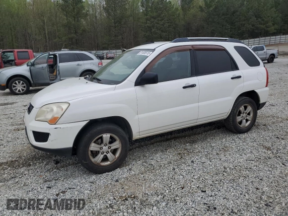 2009 Kia Sportage LX with VIN KNDJF724597575968, listed as a Copart auction lot 51495515 with 164,652 mi miles and Salvage Title. Bid and sale history available at carsss.com. Image 1.