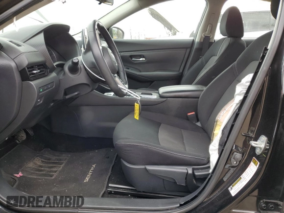 2021 Nissan Sentra SV with VIN 3N1AB8CV5MY256492, listed as a Copart auction lot 51407965 with 58,153 mi miles and Salvage title. Bid and sale history available at DreamBid. Image 7.