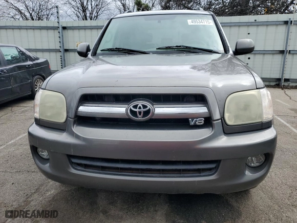 2006 Toyota Sequoia SR5 with VIN 5TDBT44A66S275596, listed as a Copart auction lot 49534715 with 174,233 mi miles and Clean Title. Bid and sale history available at carsss.com. Image 5.