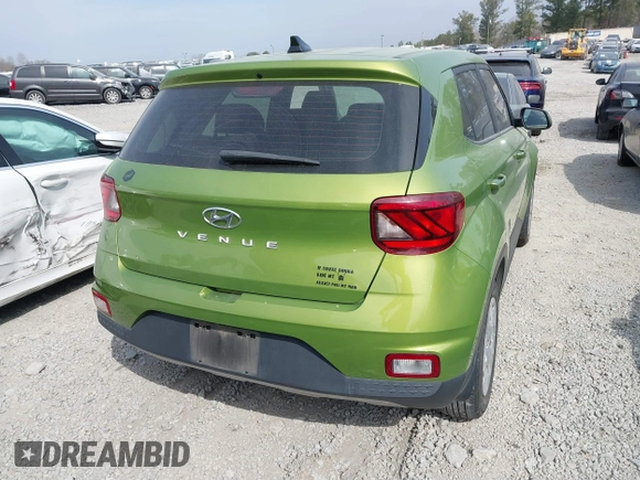 2020 Hyundai Venue SE with VIN KMHRB8A33LU039313, listed as a IAAI auction lot 41753319 with 92,872 mi miles and . Bid and sale history available at DreamBid. Image 16.