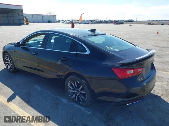2020 Chevrolet Malibu RS with VIN 1G1ZG5ST9LF060540, listed as a IAAI auction lot 41876103 with 72,235 mi miles and . Bid and sale history available at DreamBid. Image 3.