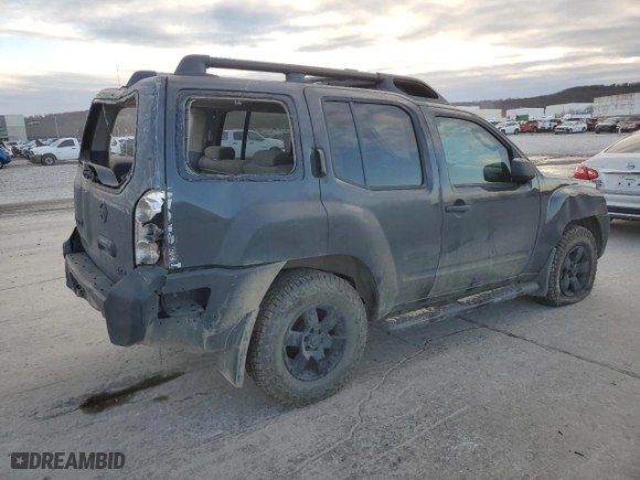 2009 Nissan Xterra X with VIN 5N1AN08W49C509594, listed as a Copart auction lot 41891645 with 211,912 mi miles and Salvage Title. Bid and sale history available at carsss.com. Image 3.