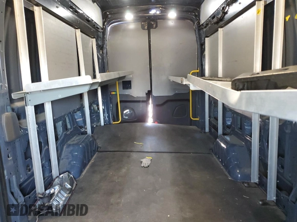 2020 Ford Transit Cargo with VIN 1FTBR3X80LKB27920, listed as a Copart auction lot 47181194 with 46,782 mi miles and Salvage Title. Bid and sale history available at DreamBid. Image 10.
