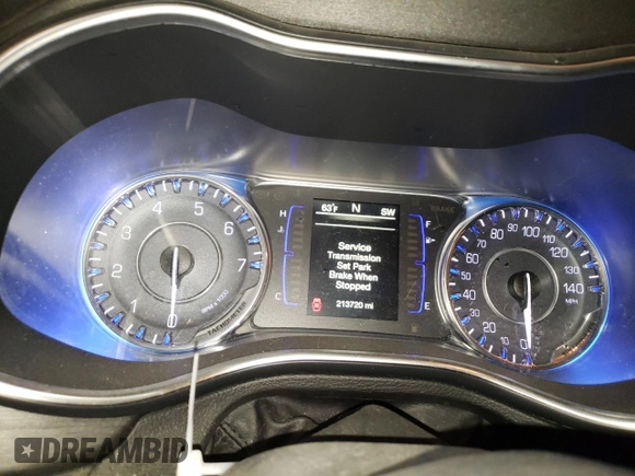 2016 Chrysler 200 Limited with VIN 1C3CCCAB4GN161605, listed as a Copart auction lot 52182645 with 213,720 mi miles and Salvage Title. Bid and sale history available at DreamBid. Image 9.