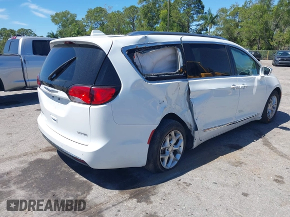 2020 Chrysler Pacifica Limited z VIN 2C4RC1GG9LR139786, wystawiony jako IAAI lot #41857783 z przebiegiem 105 182 mil mil oraz . Historia ofert i sprzedaży dostępna na DreamBid. Obrazek 4.