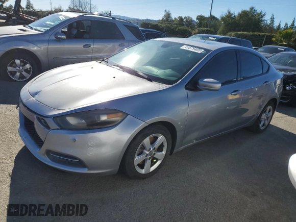 2015 Dodge Dart SXT with VIN 1C3CDFBH3FD199462, listed as a Copart auction lot 41679405 with 129,449 mi miles and Salvage Title. Bid and sale history available at DreamBid. Image 1.