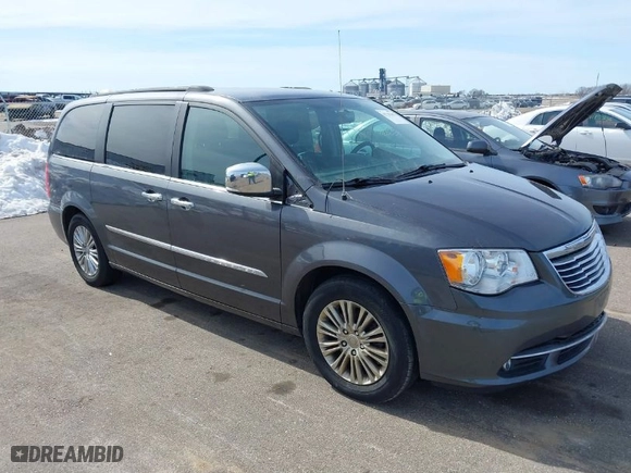 2015 Chrysler Town & Country Touring-L with VIN 2C4RC1CGXFR743681, listed as a IAAI auction lot 41751262 with NaN miles. Bid and sale history available at carsss.com. Image 1.