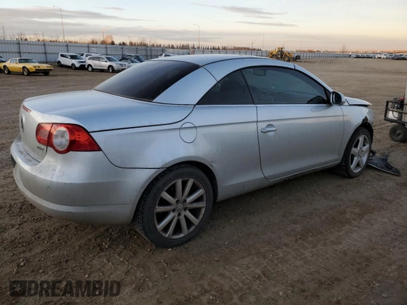 2008 Volkswagen Eos with VIN WVWEA71F48V004923, listed as a Copart auction lot 79516784 with 204,027 mi miles and Salvage Title. Bid and sale history available at DreamBid. Image 3.