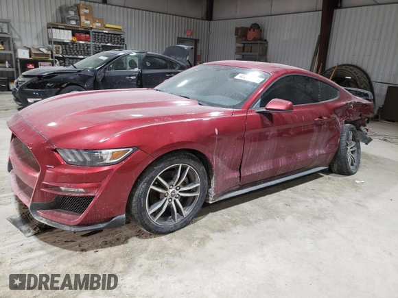2017 Ford Mustang EcoBoost with VIN 1FA6P8THXH5320467, listed as a Copart auction lot 42279725 with 97,386 mi miles and Salvage Title. Bid and sale history available at DreamBid. Image 1.