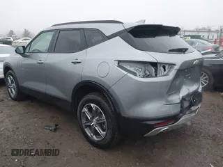 2024 Chevrolet Blazer LT with VIN 3GNKBCR4XRS152150, listed as a IAAI auction lot 41476874 with 7,383 mi miles and . Bid and sale history available at DreamBid. Image 3.