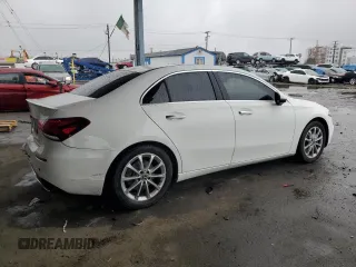 2021 Mercedes-Benz A 220 with VIN W1K3G4EB4MJ268713, listed as a Copart auction lot 44266385 with 54,228 mi miles and Salvage Title. Bid and sale history available at DreamBid. Image 3.