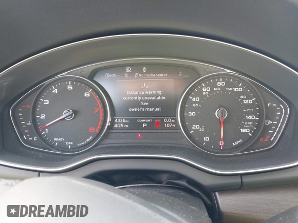 2024 Audi Q5 S line Premium with VIN WA1GAAFY9R2140669, listed as a IAAI auction lot 42092210 with 4,326 mi miles and . Bid and sale history available at DreamBid. Image 7.