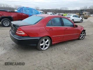 2006 Mercedes-Benz C 230 Sport with VIN WDBRF52H76F787247, listed as a Copart auction lot 43166465 with 195,570 mi miles and Salvage Title. Bid and sale history available at carsss.com. Image 3.