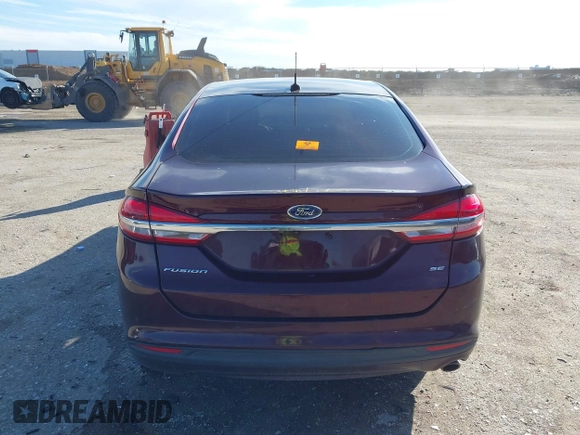 2017 Ford Fusion SE with VIN 3FA6P0H74HR406629, listed as a IAAI auction lot 41457066 with 1 mi miles. Bid and sale history available at carsss.com. Image 16.