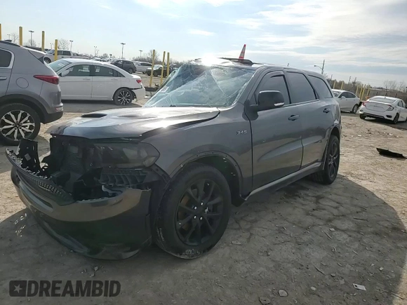 2018 Dodge Durango R/T with VIN 1C4SDJCT5JC187423, listed as a Copart auction lot 50736895 with 76,616 mi miles and Salvage title. Bid and sale history available at DreamBid. Image 11.