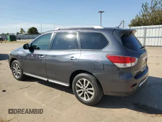 2014 Nissan Pathfinder S z VIN 5N1AR2MN4EC661222, wystawiony jako Copart lot #76400724 z przebiegiem 114 269 mil mil oraz Szkoda całkowita • Salvage title. Historia ofert i sprzedaży dostępna na DreamBid. Obrazek 2.