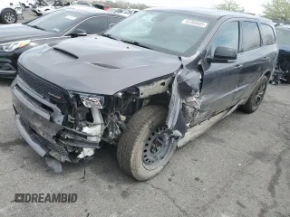 2019 Dodge Durango R/T с VIN 1C4SDJCT5KC525744, выставлен на аукционе Copart как лот 52366685 с пробегом 77 269 миль миль и Списание • Salvage title. История ставок и продаж доступна на DreamBid. Изображение 1.
