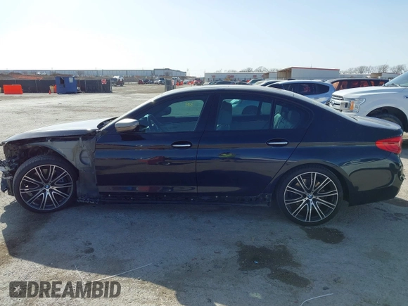 2018 BMW 5 Series M550i xDrive with VIN WBAJB9C55JB286036, listed as a IAAI auction lot 41738640 with 79,049 mi miles and . Bid and sale history available at DreamBid. Image 14.
