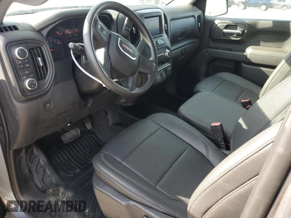 2022 GMC Sierra 1500 with VIN 1GTR9AEK3NZ159174, listed as a Copart auction lot 87674255 with 50,980 mi miles and Salvage Title. Bid and sale history available at DreamBid. Image 8.