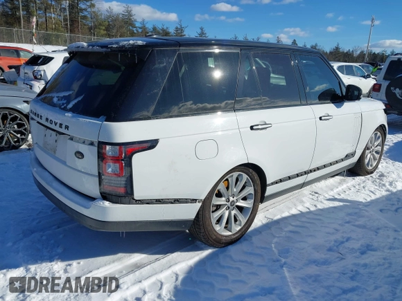 2014 Land Rover Range Rover HSE with VIN SALGS2VF2EA127232, listed as a IAAI auction lot 41454444 with 118,151 mi miles and . Bid and sale history available at DreamBid. Image 4.