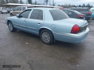 2007 Mercury Grand Marquis GS with VIN 2MEFM74V27X618105, listed as a IAAI auction lot 41872936 with 1 mi miles. Bid and sale history available at carsss.com. Image 3.