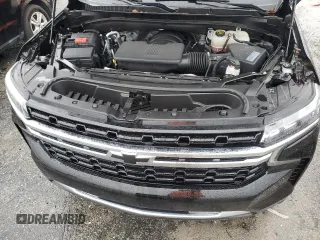 2021 Chevrolet Tahoe LS with VIN 1GNSCMKD4MR335973, listed as a Copart auction lot 69972594 with 42,129 mi miles and Salvage title. Bid and sale history available at DreamBid. Image 12.