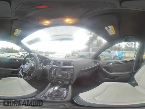 2015 Volkswagen Jetta Sport with VIN 3VWD17AJ1FM325015, listed as a Copart auction lot 46241915 with 54,785 mi miles and Salvage title. Bid and sale history available at DreamBid. Image 13.