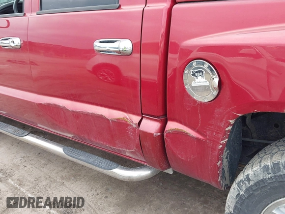 2006 Dodge Dakota SLT with VIN 1D7HW48N36S507843, listed as a IAAI auction lot 41894142 with 90,229 mi miles. Bid and sale history available at carsss.com. Image 6.