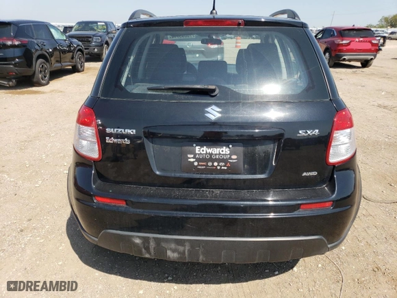 2012 Suzuki SX4 Crossover with VIN JS2YB5A37C6305411, listed as a Copart auction lot 70093714 with 110,956 mi miles and Salvage Title. Bid and sale history available at carsss.com. Image 6.