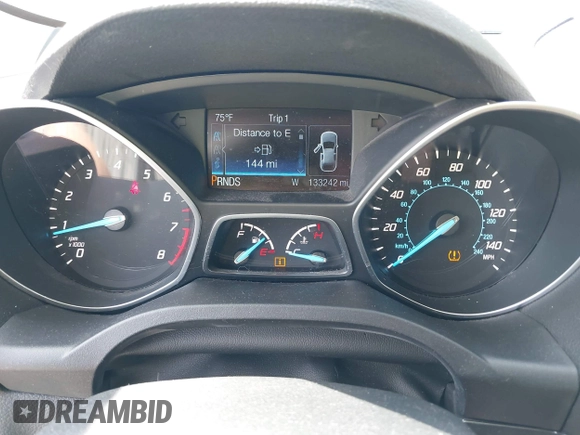 2015 Ford Escape Titanium with VIN 1FMCU9J93FUB28037, listed as a IAAI auction lot 42432345 with 133,242 mi miles and . Bid and sale history available at DreamBid. Image 7.