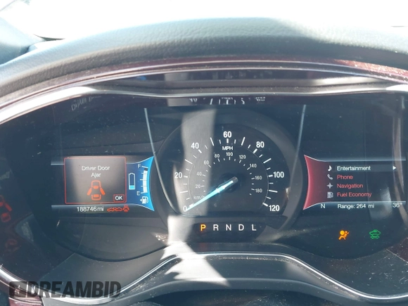 2017 Ford Fusion Energi SE with VIN 3FA6P0PU5HR274892, listed as a IAAI auction lot 41823526 with 188,746 mi miles. Bid and sale history available at carsss.com. Image 7.