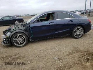 2018 Mercedes-Benz CLA with VIN WDDSJ4EBXJN521678, listed as a Copart auction lot 52746433 with 46,625 mi miles. Bid and sale history available at carsss.com. Image 1.