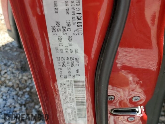 2018 Jeep Compass Sport z VIN 3C4NJDAB6JT101655, wystawiony jako Copart lot #55468205 z przebiegiem 125 766 mil mil oraz Szkoda całkowita • Salvage title. Historia ofert i sprzedaży dostępna na DreamBid. Obrazek 13.