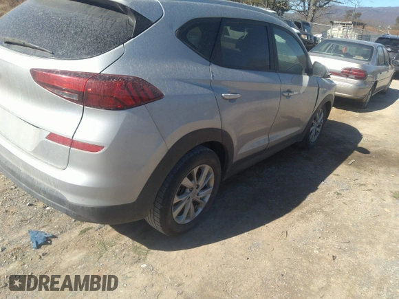 2021 Hyundai Tucson Value with VIN KM8J33A45MU393874, listed as a IAAI auction lot 41681171 with 79,164 mi miles and . Bid and sale history available at DreamBid. Image 4.