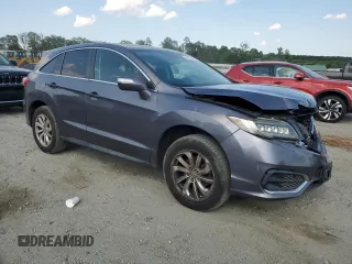 2017 Acura RDX Technology with VIN 5J8TB4H56HL006119, listed as a Copart auction lot 61830555 with 83,487 mi miles and Salvage title. Bid and sale history available at DreamBid. Image 4.