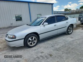 2004 Chevrolet Impala with VIN 2G1WF52E249448081, listed as a Copart auction lot 61954295 with 215,808 mi miles and Salvage title. Bid and sale history available at DreamBid. Image 1.