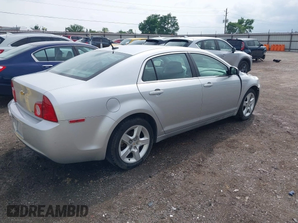 2009 Chevrolet Malibu 1LS with VIN 1G1ZG57B194180787, listed as a IAAI auction lot 42147639 with 48,411 mi miles and . Bid and sale history available at DreamBid. Image 4.