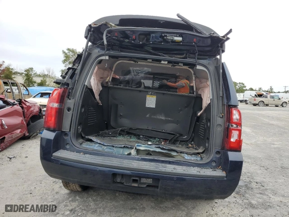 2019 Chevrolet Tahoe Commercial with VIN 1GNLCDEC4KR249230, listed as a Copart auction lot 84731364 with 0 mi miles and Non Repairable. Bid and sale history available at carsss.com. Image 6.