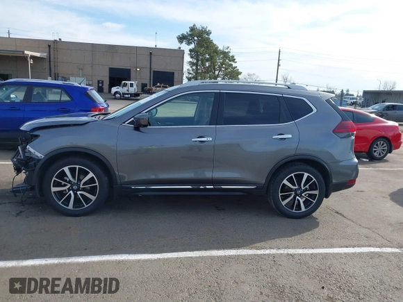 2019 Nissan Rogue SL with VIN 5N1AT2MT9KC800370, listed as a IAAI auction lot 41761693 with 51,517 mi miles and . Bid and sale history available at DreamBid. Image 15.