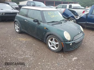 2006 MINI Hardtop with VIN WMWRC33506TK73564, listed as a IAAI auction lot 42602486 with 156,459 mi miles and . Bid and sale history available at DreamBid. Image 1.