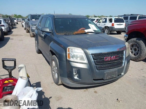 2013 GMC Terrain SLE with VIN 2GKFLREK2D6365605, listed as a IAAI auction lot 42002386 with 164,922 mi miles. Bid and sale history available at carsss.com. Image 1.