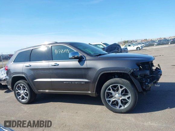 2019 Jeep Grand Cherokee Overland with VIN 1C4RJFCGXKC640377, listed as a IAAI auction lot 41721196 with 79,745 mi miles. Bid and sale history available at carsss.com. Image 14.